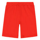 Boys Red Logo Shorts, 2, hi-res