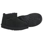 Black Classic Ultra Mini Suede Boots, 2, hi-res