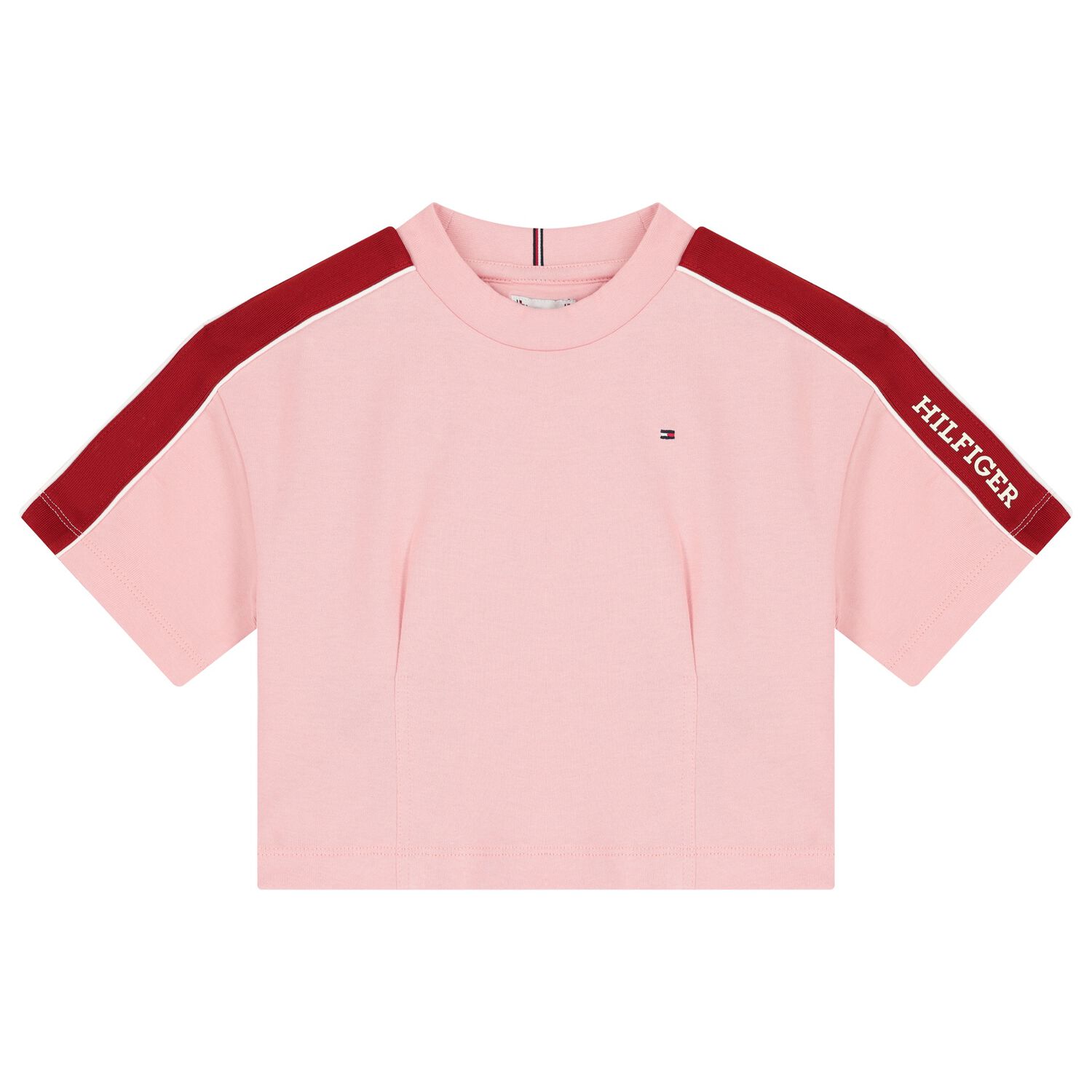 Girls Pink Logo T-Shirt, 1, hi-res