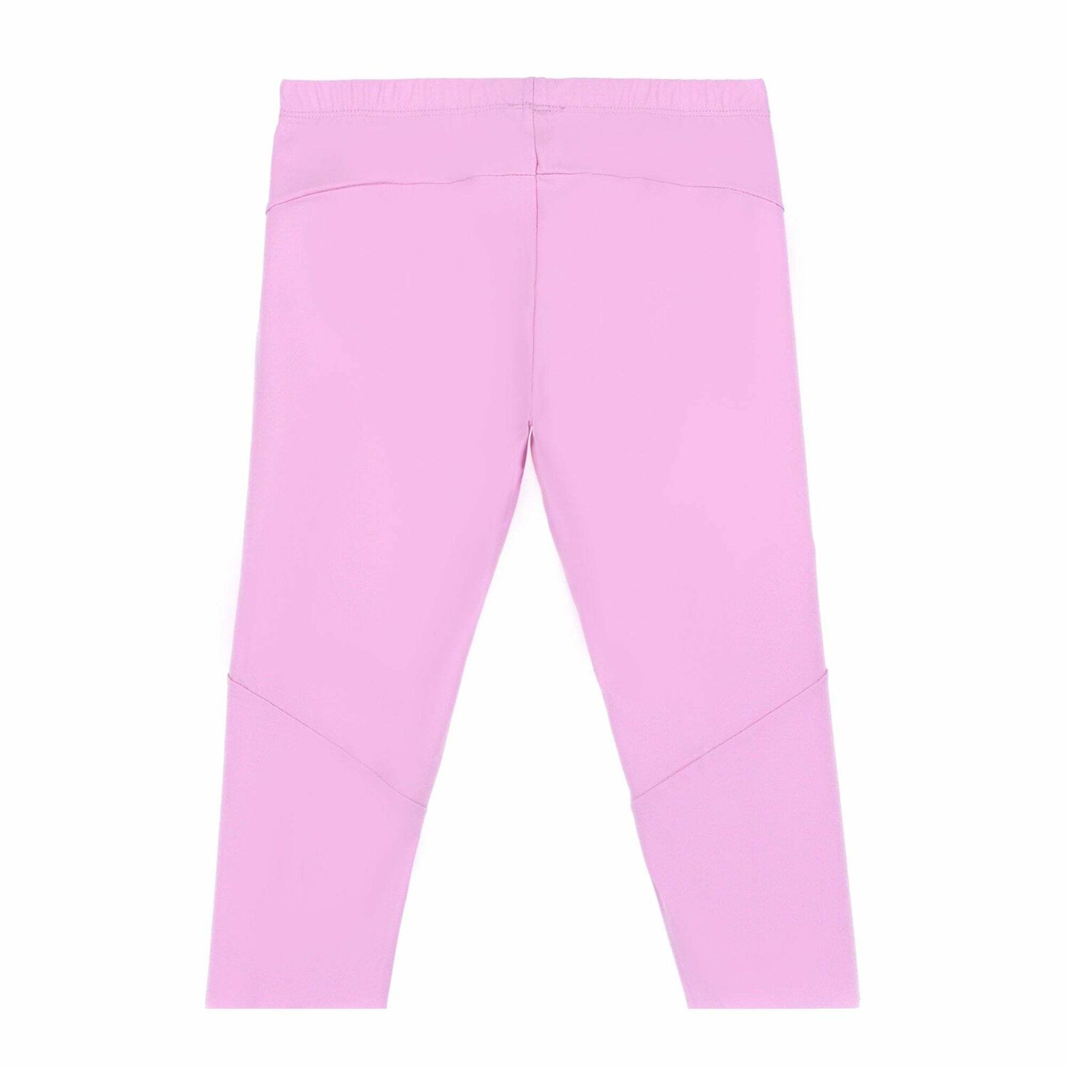 Girls Lilac Logo Lycra Leggings, 1, hi-res