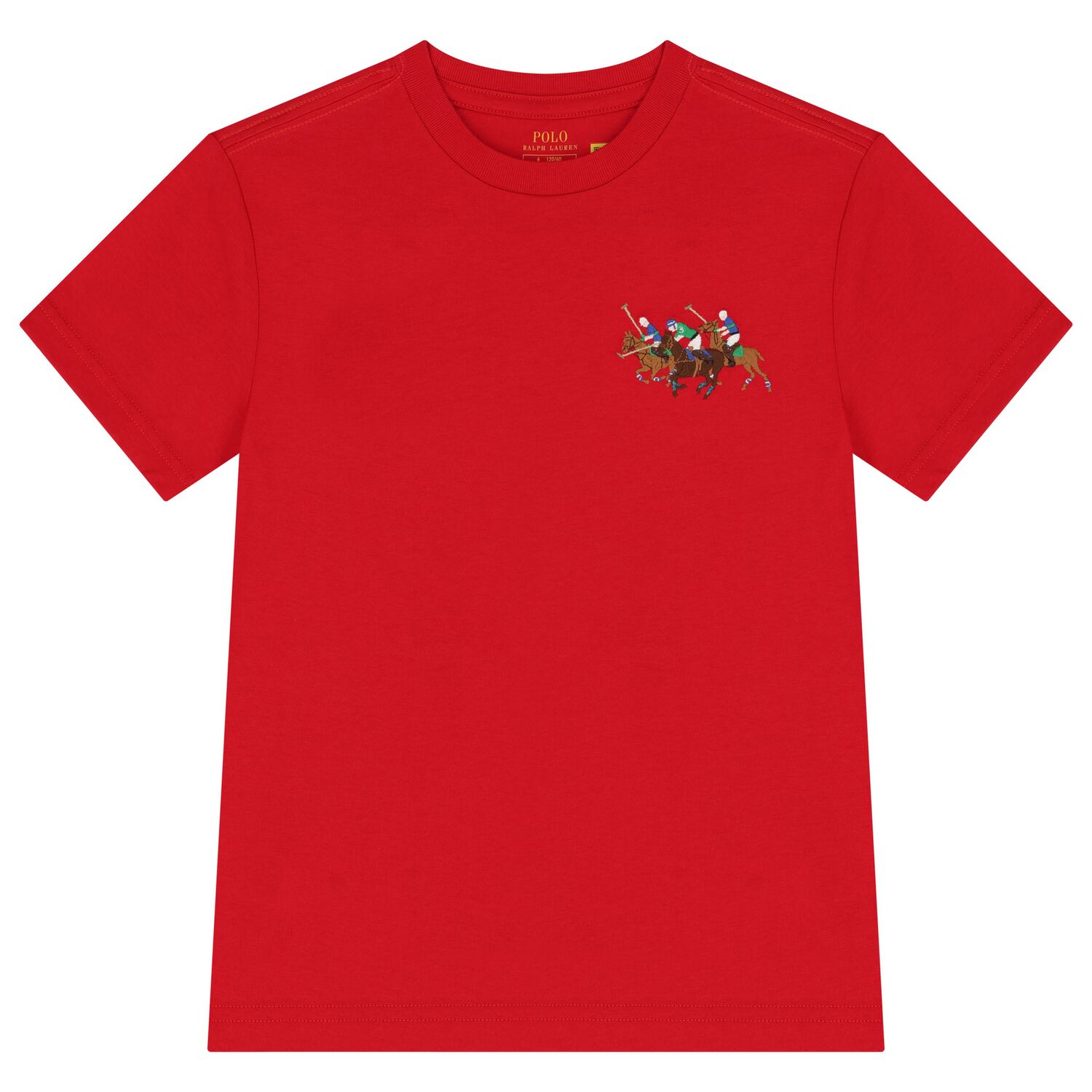 Boys Red Logo T-Shirt, 1, hi-res