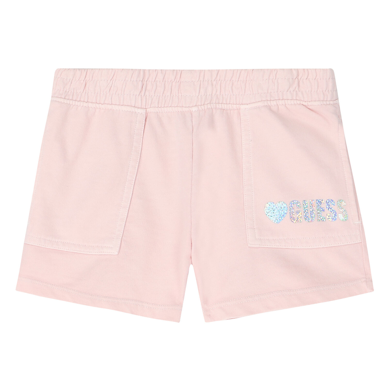 Girls Pink Logo Shorts, 1, hi-res image number null