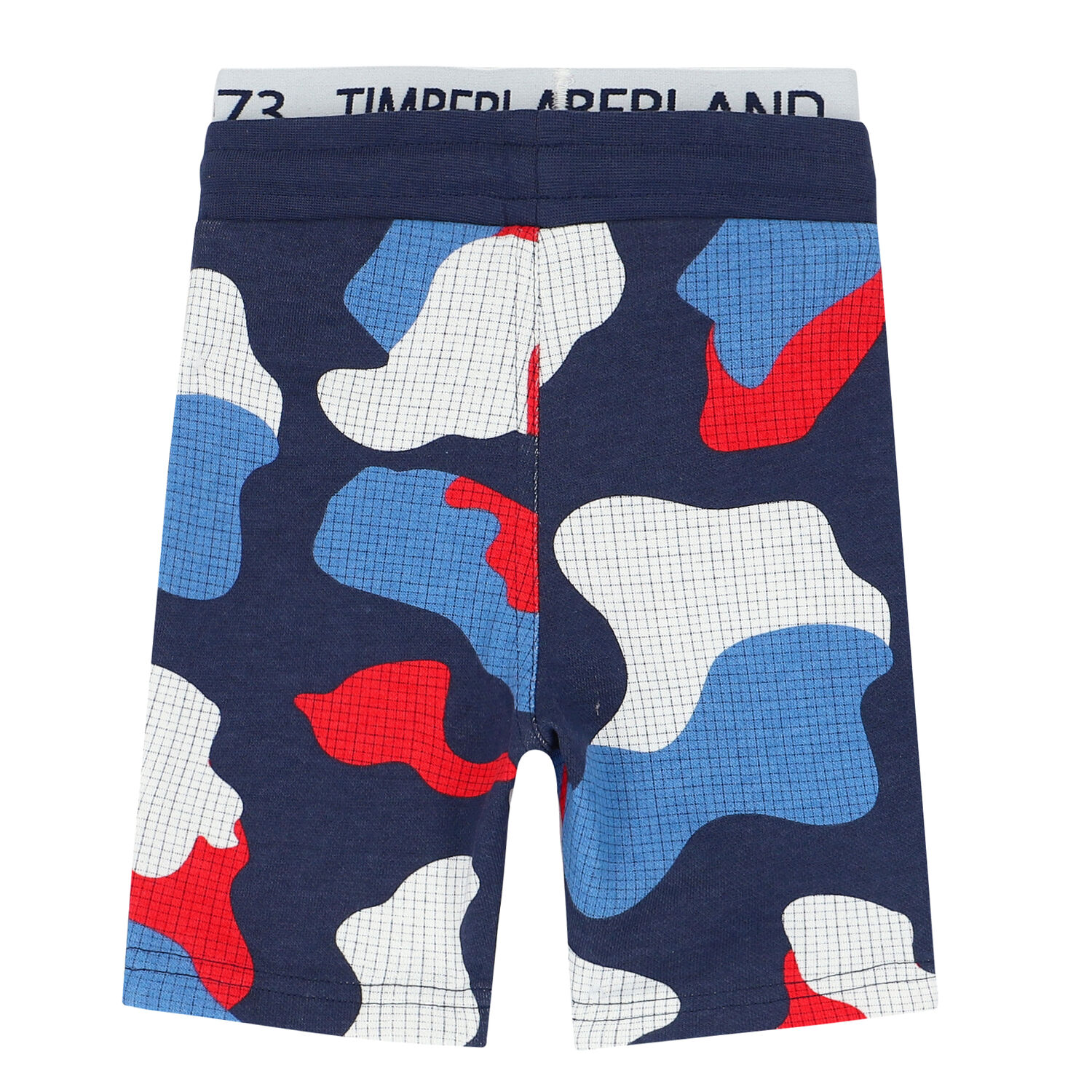 Younger Boys Blue, Red & White Shorts, 1, hi-res