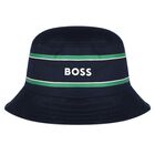Baby Boys Navy Blue Hat, 1, hi-res