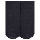 Girls Black Shimmer Tights, 3, hi-res