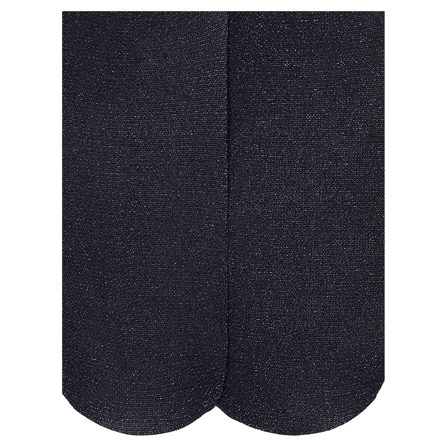 Girls Black Shimmer Tights, 3, hi-res
