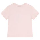 Girls Pink Logo T-Shirt , 1, hi-res