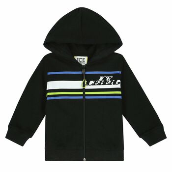 Younger Boys Logo Hooded Top