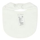 Ivory Rabbit Baby Bib, 1, hi-res
