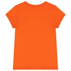 Boys Orange Polo Bear T-Shirt, 1, hi-res