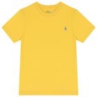 Boys Yellow Logo T-Shirt, 2, hi-res