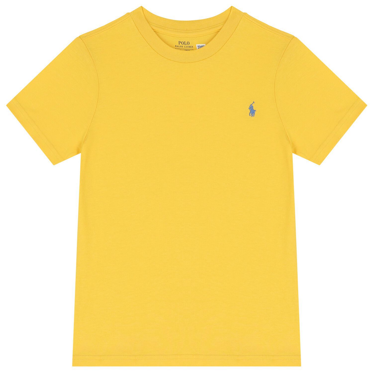Boys Yellow Logo T-Shirt, 2, hi-res