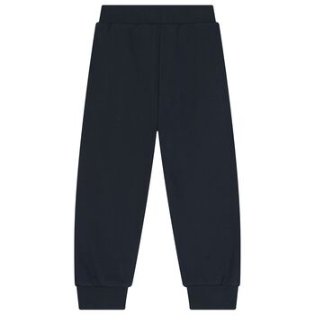 Navy Blue Logo Joggers
