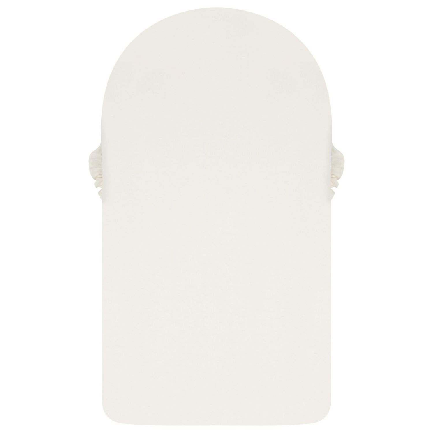 Baby Girls Ivory & Gold Flower Logo Nest, 1, hi-res