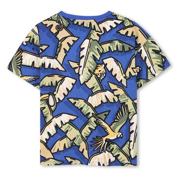 Boys Blue & Green Jungle T-Shirt
