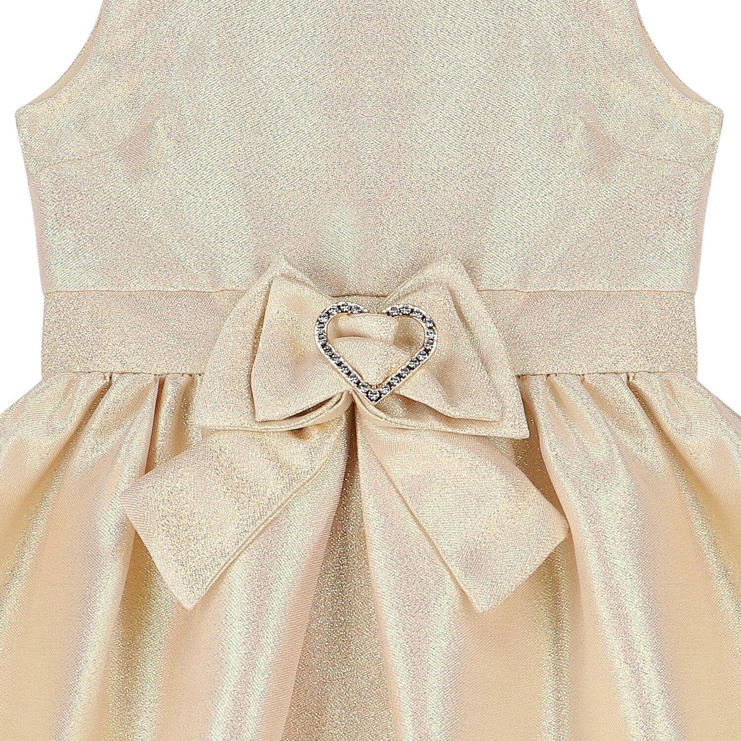 Girls Gold Glitter Dress, 2, hi-res image number null