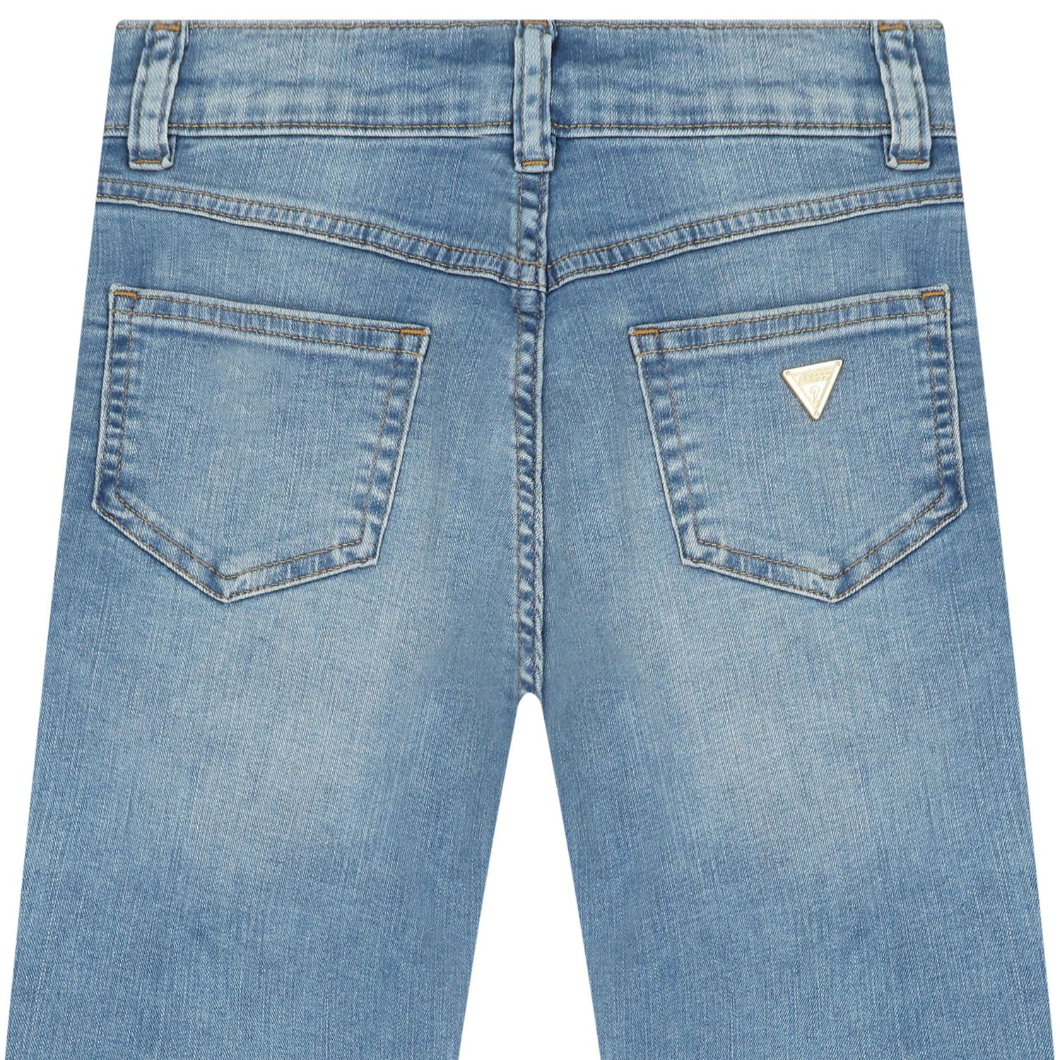 Girls Blue Denim Jeans, 1, hi-res image number null