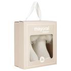 Baby Girls Ivory Headband & Socks Set, 1, hi-res