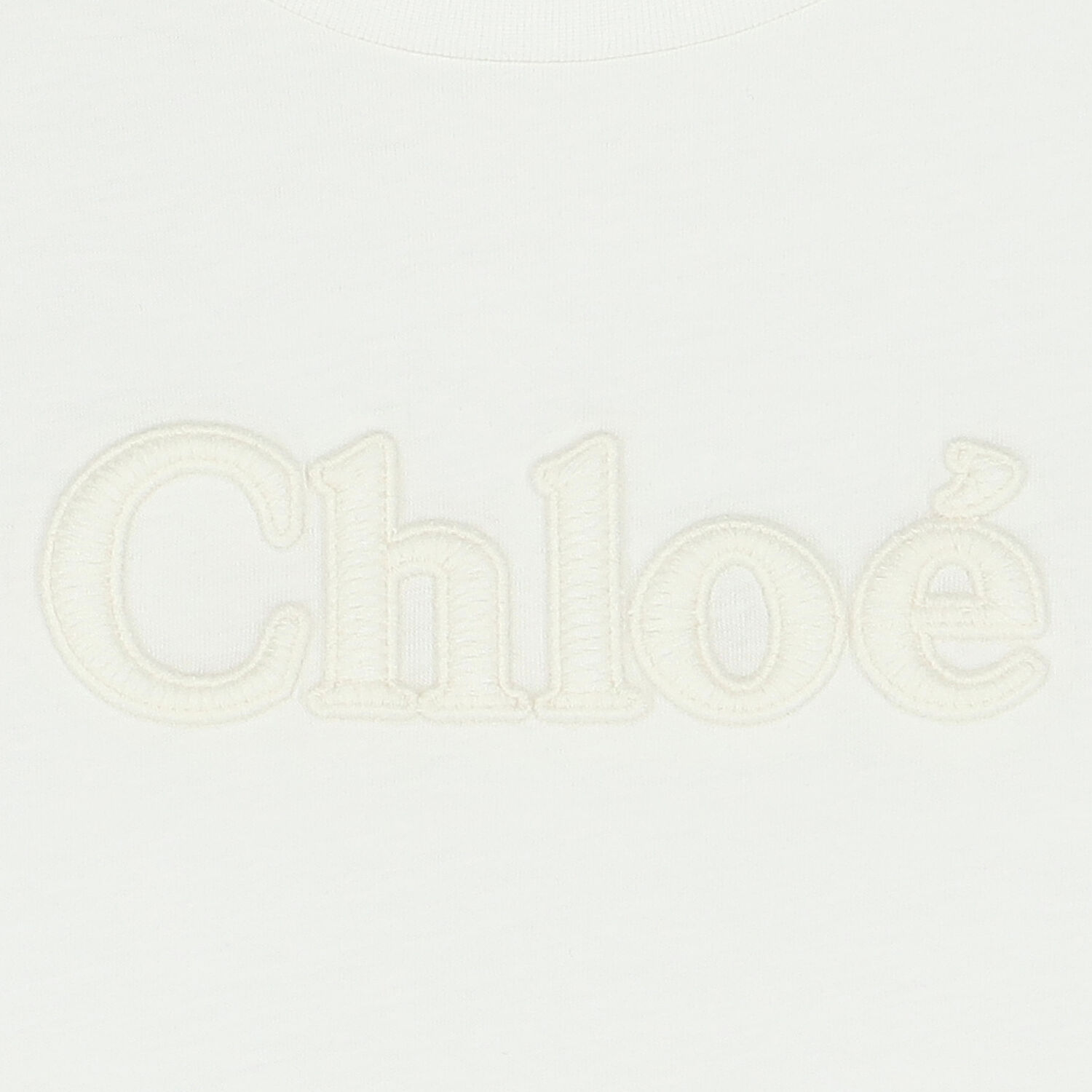 Girls Ivory Logo T-Shirt, 1, hi-res