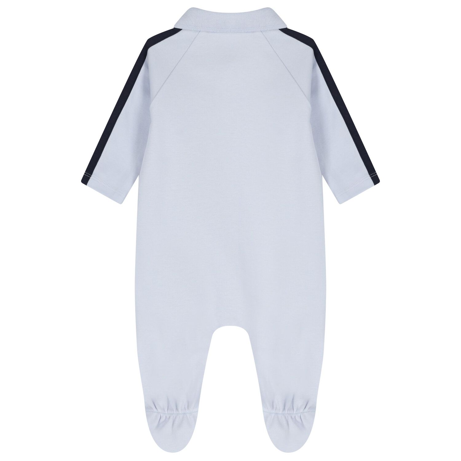 Baby Boys Blue Logo Babygrow, 2, hi-res