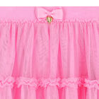 Girls Pink Tulle Midi Skirt, 1, hi-res