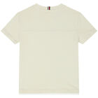 Boys Beige Logo T-Shirt, 1, hi-res