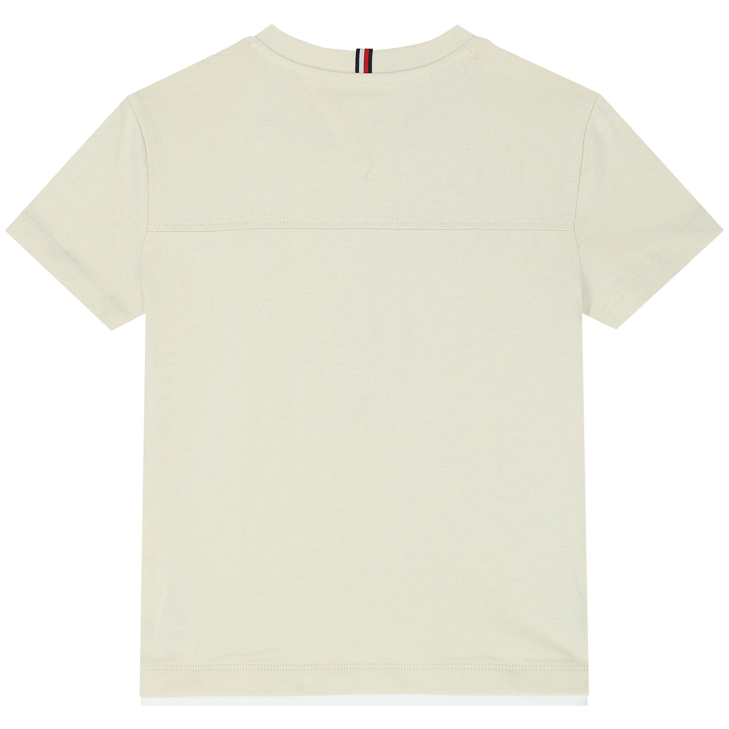 Boys Beige Logo T-Shirt, 1, hi-res