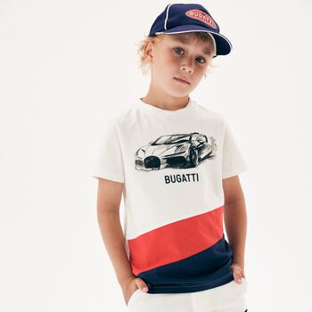 Boys White Logo T-Shirt