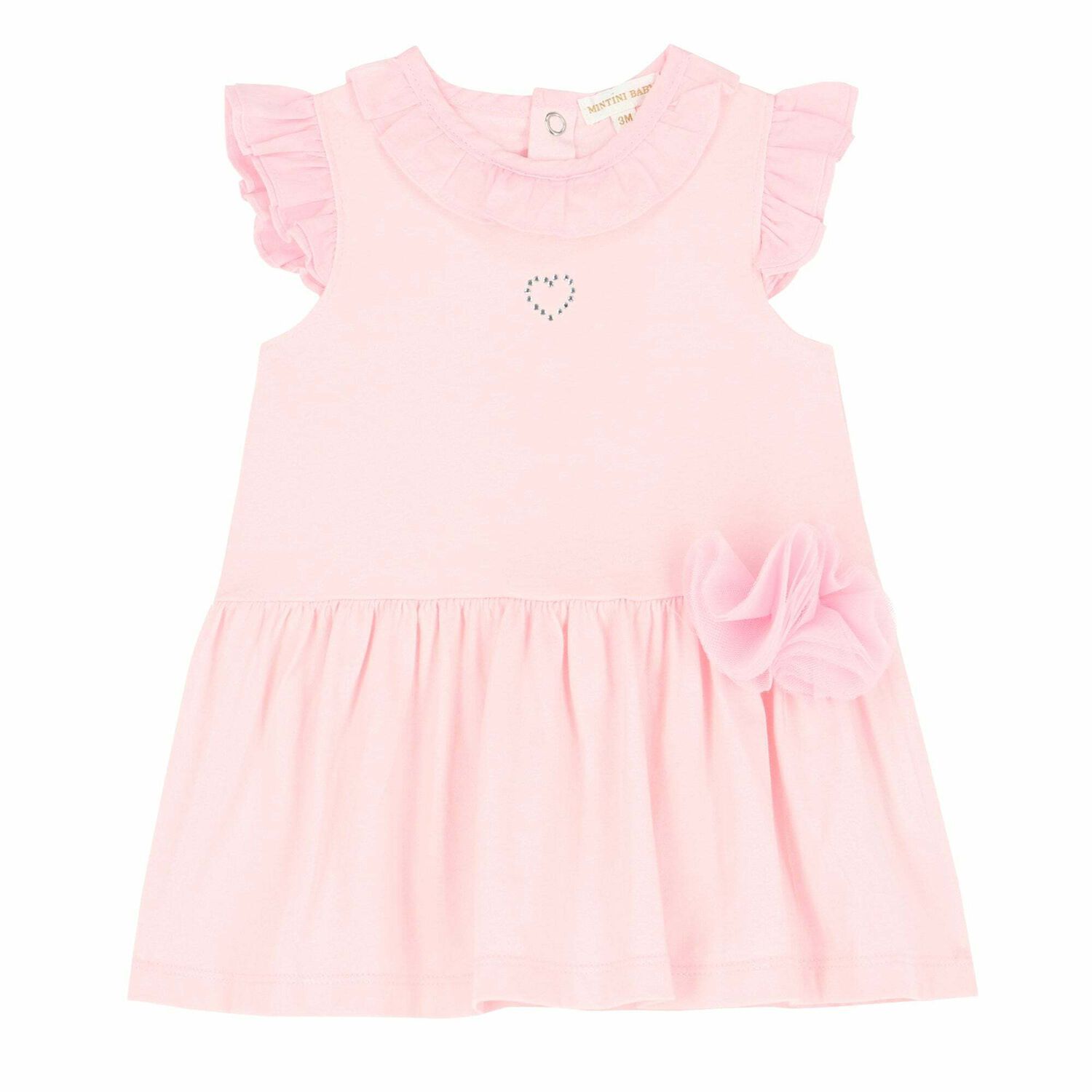 Baby Girls Pink Dress Set, 1, hi-res image number null