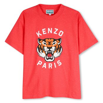Red Tiger Logo T-Shirt