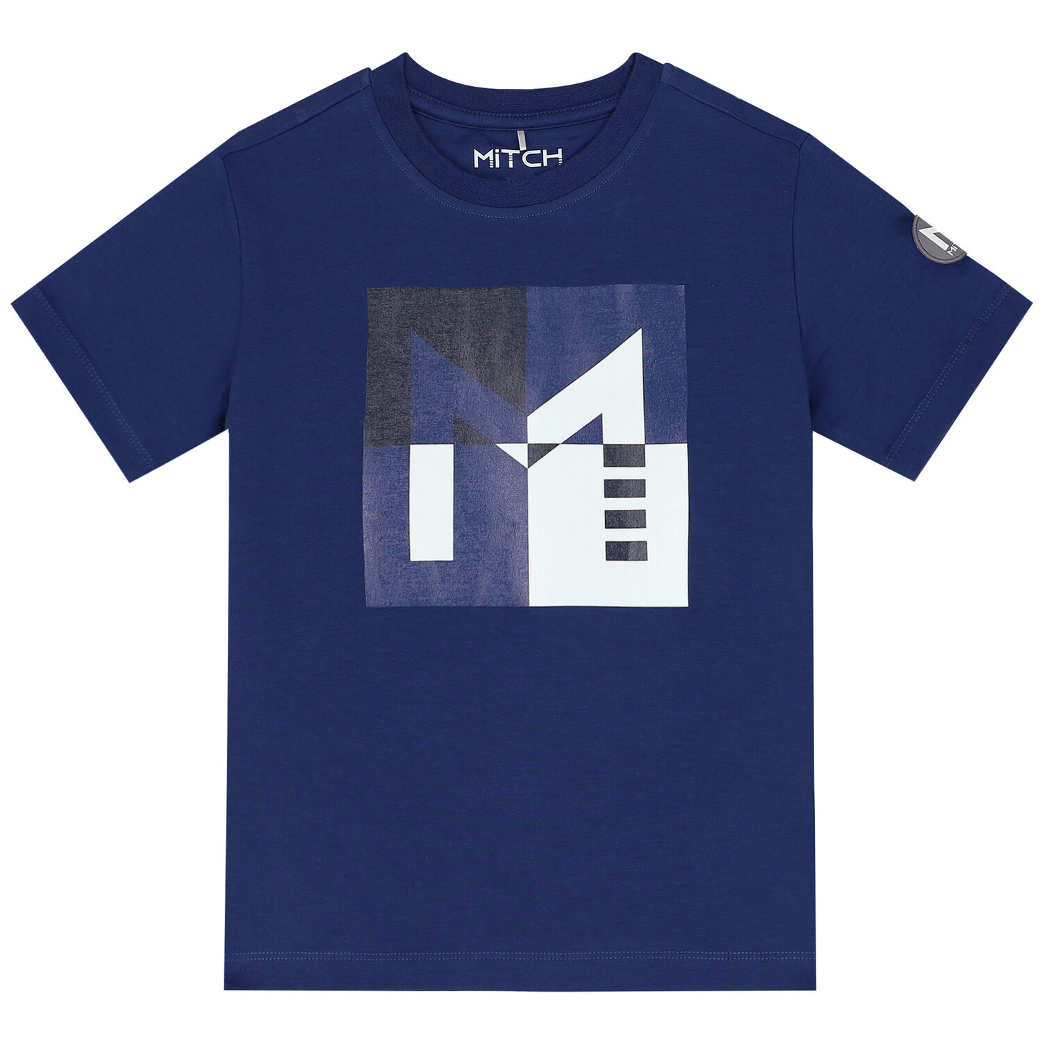 Boys Navy Blue Logo T-Shirt, 1, hi-res image number null