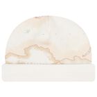 Baby Boys Ivory, Blue & Beige Geo Map Babygrow Set, 2, hi-res