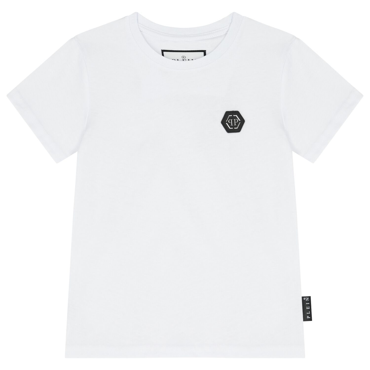 Boys White Logo T-Shirt, 1, hi-res image number null