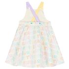 Younger Girls Ivory Logo Dress Set, 1, hi-res