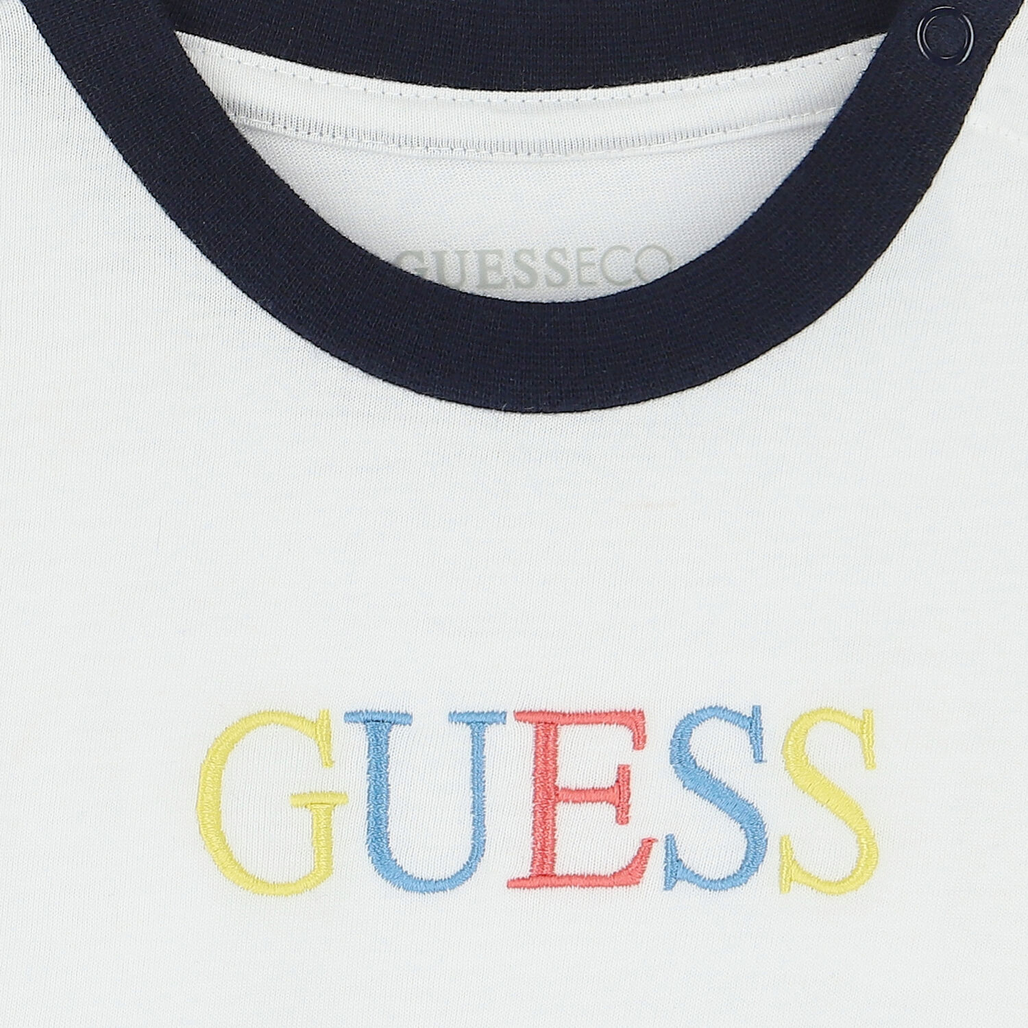 Baby Boys White Logo T-Shirt, 1, hi-res