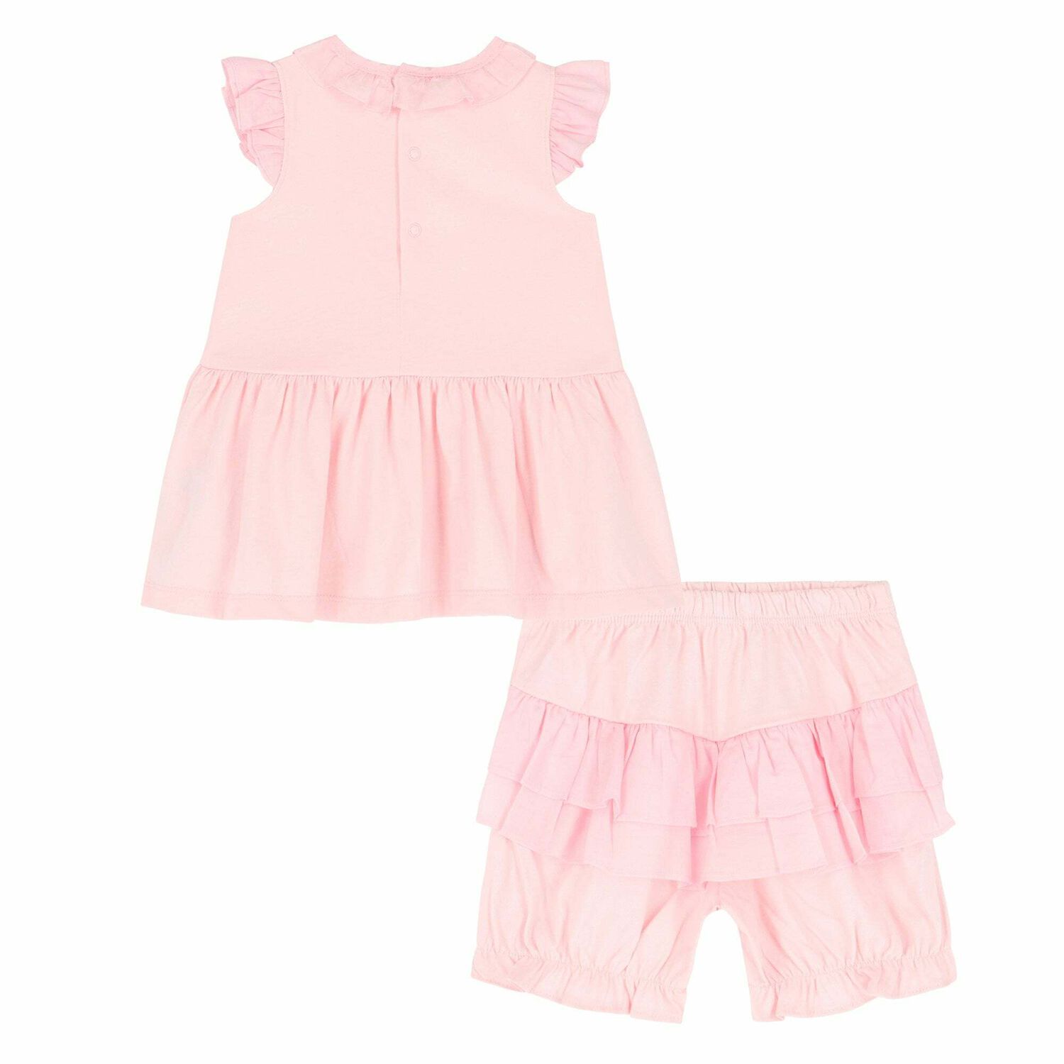 Baby Girls Pink Dress Set, 1, hi-res image number null