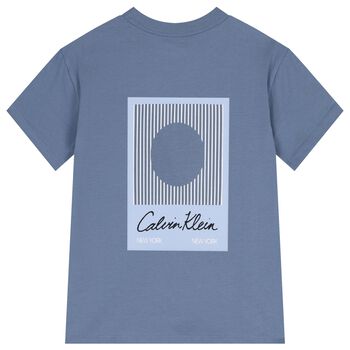 Boys Blue Logo T-Shirt