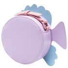 Girls Purple Fish Shoulder Bag, 1, hi-res