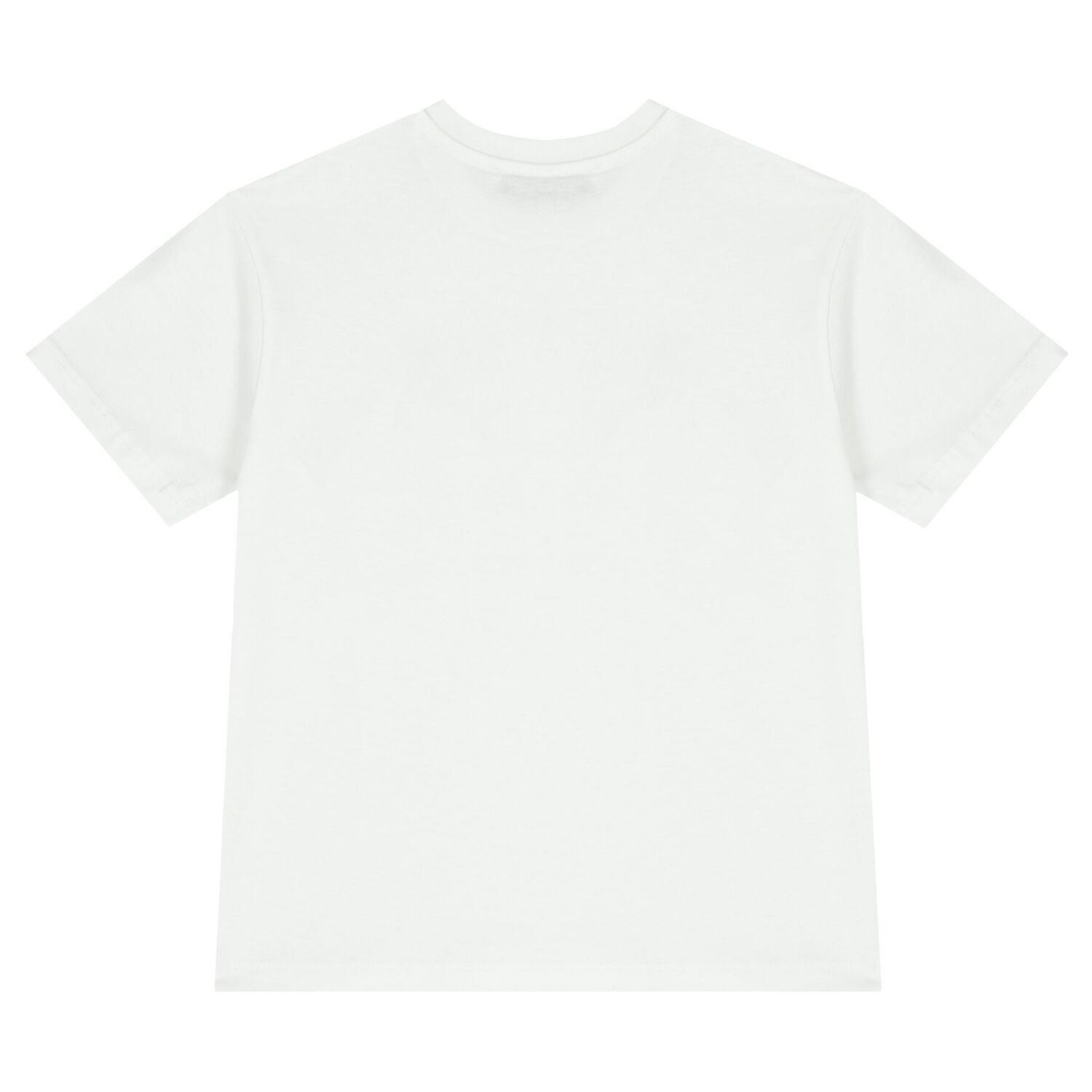 Boys White Logo T-Shirt, 1, hi-res