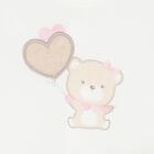 Baby Girls Ivory & Beige Rompers ( 2-Pack ), 1, hi-res