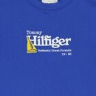 Boys Blue Embroidered Logo T-Shirt, 2, hi-res