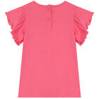 Girls Pink Unicorn T-Shirt, 2, hi-res