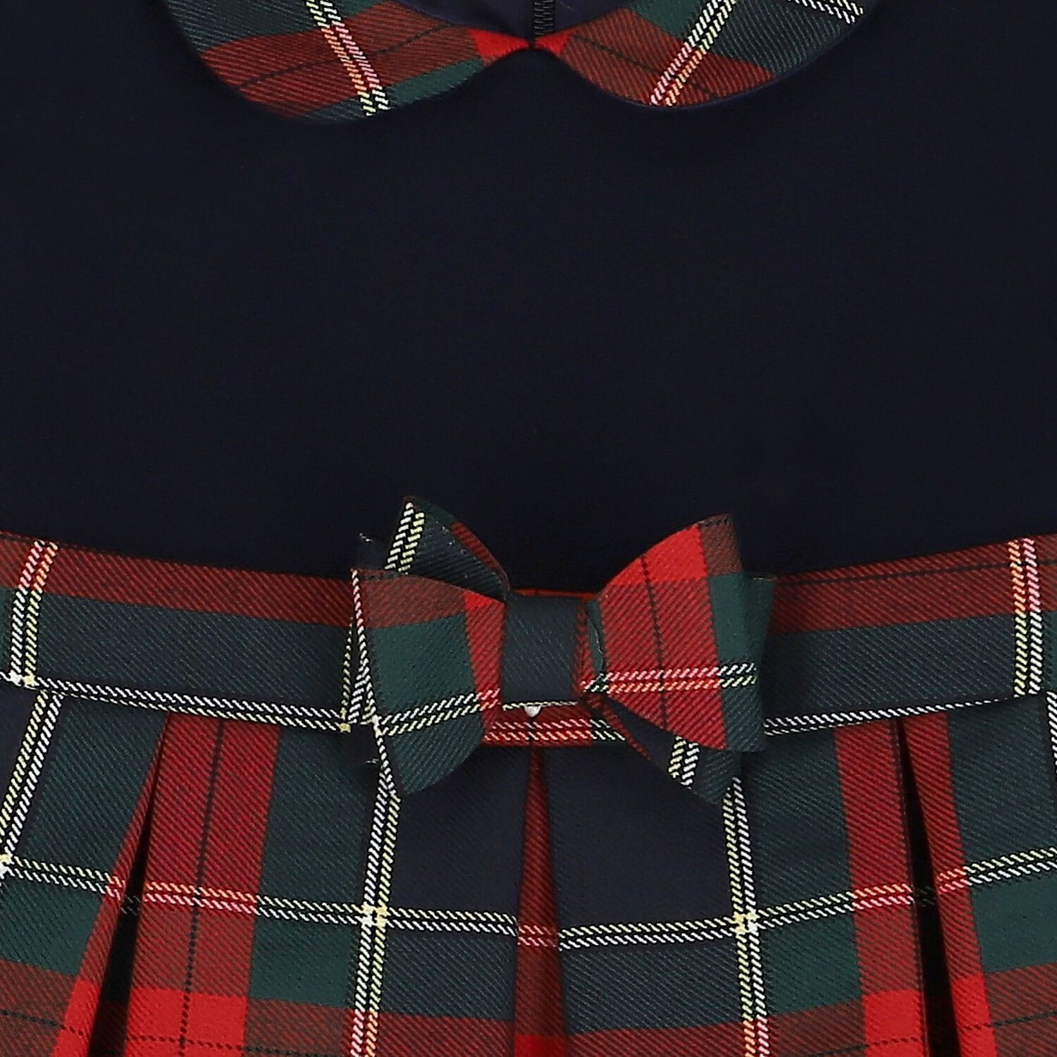 Younger Girls Navy Blue & Red Dress, 1, hi-res image number null