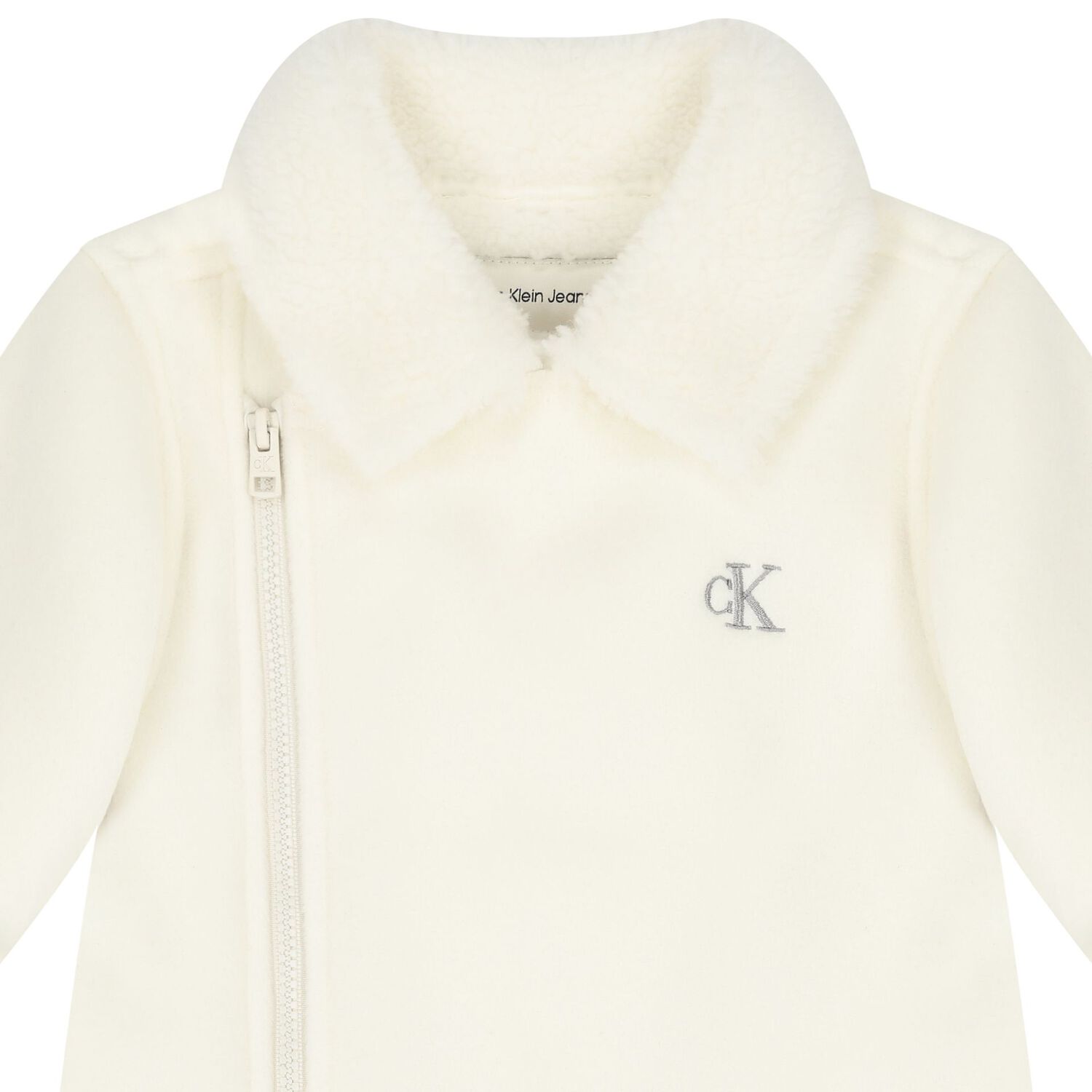 Ivory Logo Sherpa Fleece Snowsuit, 1, hi-res