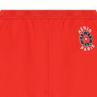 Girls Red Logo Floral Shorts, 1, hi-res