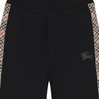Boys Black EKD Logo Joggers, 1, hi-res
