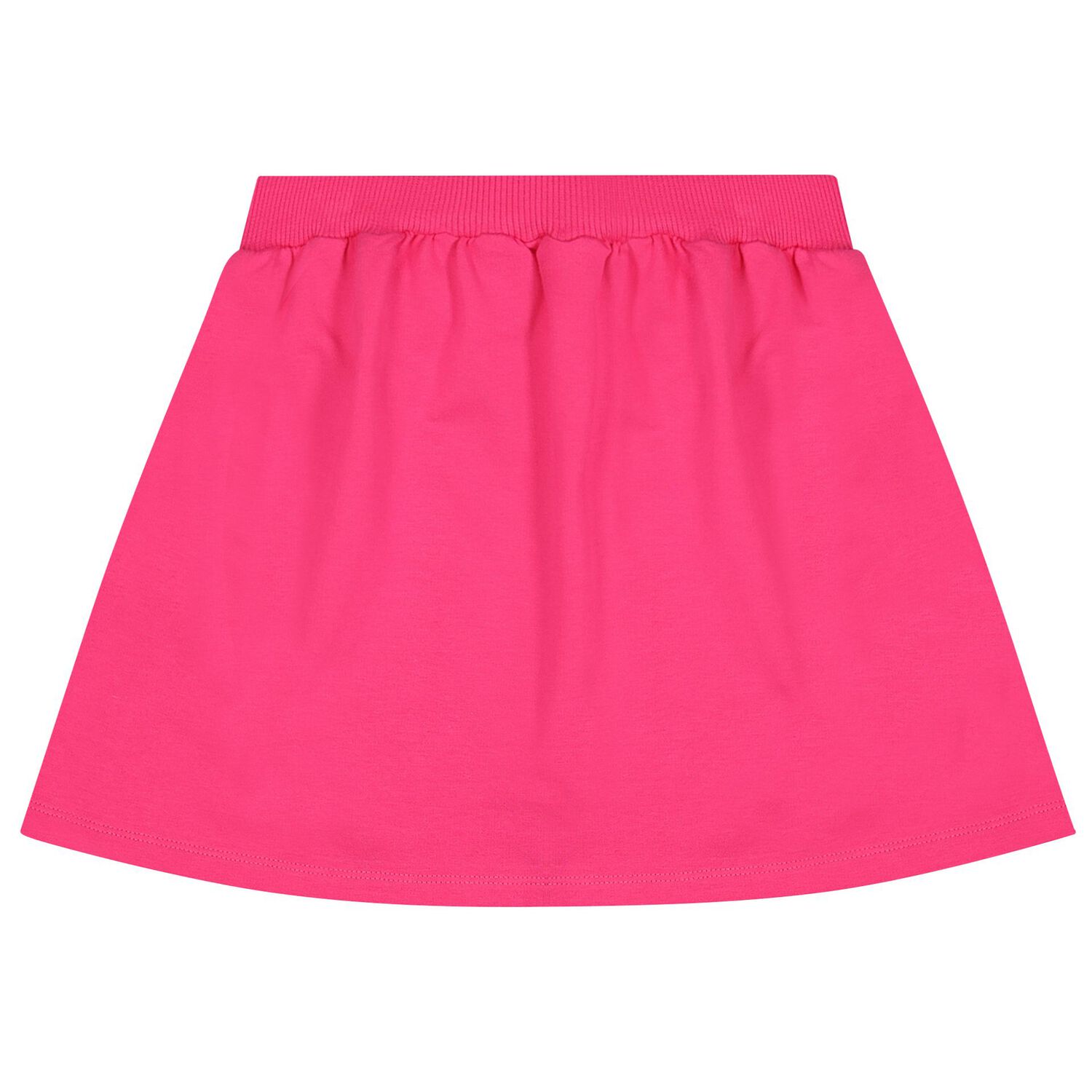 Girls Pink Teddy Bear Logo Skirt, 1, hi-res