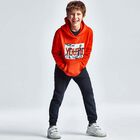 Boys Black Joggers, 1, hi-res