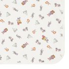 Baby Girls Ivory Teddy Bear Blanket, 1, hi-res
