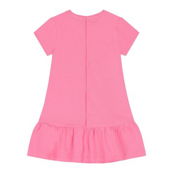 Younger Girls Pink Bag Dress